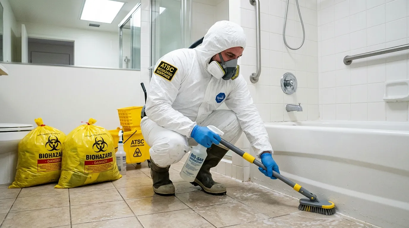 Decontamination equipment deployed for Blood Cleanup in Holland